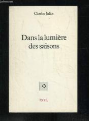 Dans la lumière des saisons - Couverture - Format classique