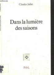 Dans la lumière des saisons - Couverture - Format classique
