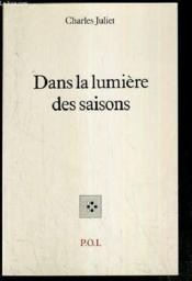 Dans la lumière des saisons - Couverture - Format classique