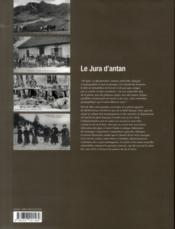 Le Jura d'antan, à travers la carte postale ancienne - 4ème de couverture - Format classique