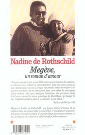 Megève, un roman d'amour - 4ème de couverture - Format classique