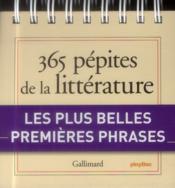Calendrier Gallimard ; 365 pépites de la littérature  - Collectif 