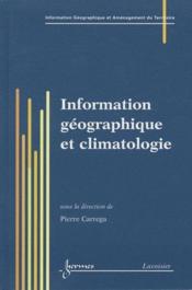 Information géographique et climatologie - Couverture - Format classique