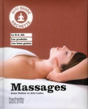 Vente  Massages  - Anne Dufour - Alix Leduc 
