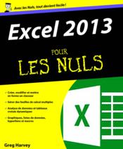 Excel 2013 pour les nuls