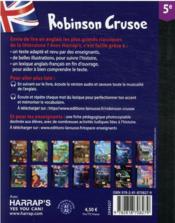 Robinson Crusoe - 4ème de couverture - Format classique