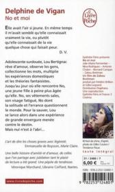 No et moi - 4ème de couverture - Format classique
