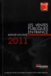 Les ventes publiques en France ; rapport d'activité 2001 - Couverture - Format classique