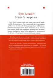 Miroir de nos peines - Pierre Lemaitre