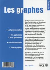 Les graphes ; représenter les données et les stratégies - 4ème de couverture - Format classique