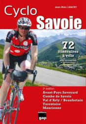 Cyclo savoie - 72 itineraires a velo - Couverture - Format classique
