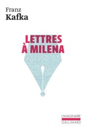 Lettres à Milena - Couverture - Format classique