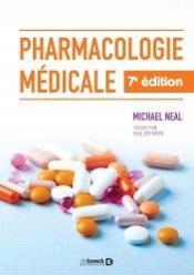 Pharmacologie médicale - Couverture - Format classique