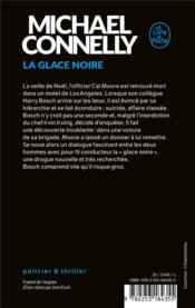 La glace noire - 4ème de couverture - Format classique