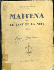 Maitena Ou Le Vent De La Nuit - Couverture - Format classique