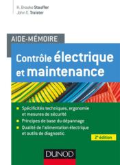 Aide-memoire - controle electrique et maintenance - Couverture - Format classique