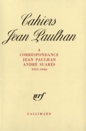 Correspondance - (1925-1940) - Couverture - Format classique
