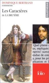 Les caracteres, de la Bruyère - Couverture - Format classique