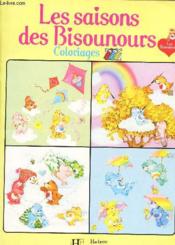 Les Saisons Des Bisounours - Coloriages. - Couverture - Format classique