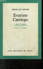 Evaristo Carriego. - Couverture - Format classique