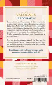La ritournelle - 4ème de couverture - Format classique