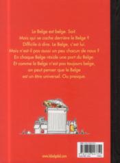 Le Belge T.1 - 4ème de couverture - Format classique