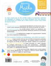 Réussir en maths avec Montessori et la pédagogie de singapour ; MS - 4ème de couverture - Format classique