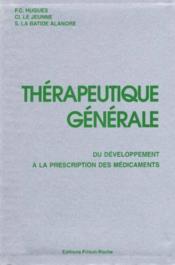 Therapeutique generale - Couverture - Format classique