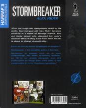 Alex Rider ; stormbreaker - 4ème de couverture - Format classique