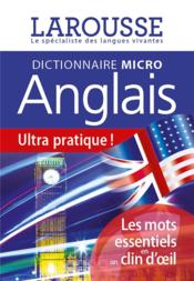 Dictionnaire micro anglais  - Collectif 