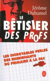 Le betisier des profs - Intérieur - Format classique