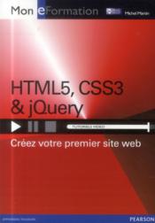 HTML5, CSS3 & jQuery - Couverture - Format classique