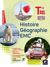 Passerelles ; histoire-géographie-EMC ; terminale bac pro ;- livre de l'élève (édition 2021) - Couverture - Format classique