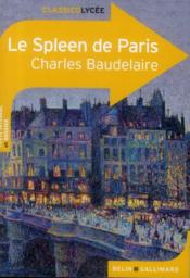 Le spleen de Paris - Couverture - Format classique
