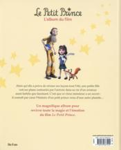 Le Petit Prince : l'album du film - 4ème de couverture - Format classique