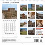 Le château fort de Salses (Calendrier mural 2017 Square) - 4ème de couverture - Format classique