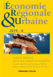 Vente  Revue d'économie régionale et urbaine n.4/2019  - Revue D'Economie Regionale Et Urbaine - Revue D'economie Regionale - Urbaine 
