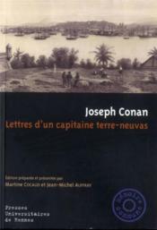Joseph Conan ; lettres d'un capitaine terre-neuvas - Couverture - Format classique