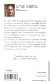 Pharaon - 4ème de couverture - Format classique