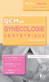 Qcm en gynécologie-obstétrique ; nouveau programme ECNI - Couverture - Format classique
