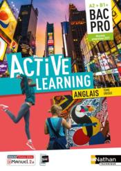 Active learning ; anglais ; bac pro ; A2>B1+ (édition 2019) - Couverture - Format classique