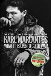 What It Is Like To Go To War - Couverture - Format classique