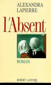 L'absent. roman - Couverture - Format classique