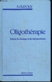 Oligotherapie - Couverture - Format classique