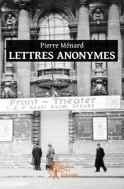 Lettres anonymes - Couverture - Format classique