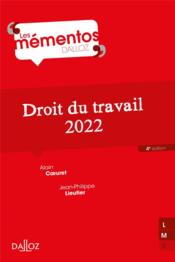 Droit du travail (édition 2022) - Couverture - Format classique