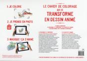Cahier de dessin animé : les contes d'Andersen - 4ème de couverture - Format classique
