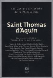 Saint Thomas d'Aquin - Couverture - Format classique