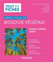 Mémo visuel de biologie végétale  - Lou Barbe - Anne Vergnaud 