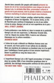 Sacrés bons conseils (for people with talent)  - George Lois 